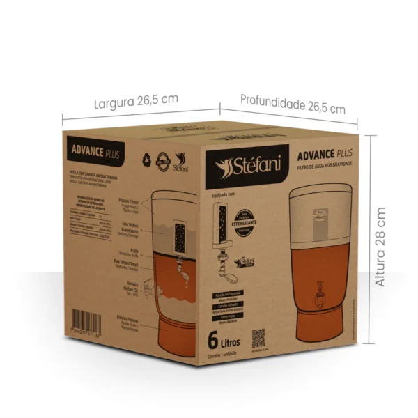 Filtro Advance Plus - 6 litros - Imagem 5